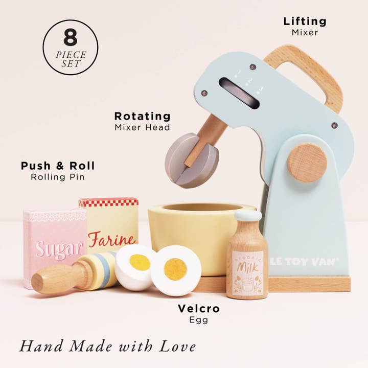 Bakers Mixer Set & Accessories full of fun and ready to play