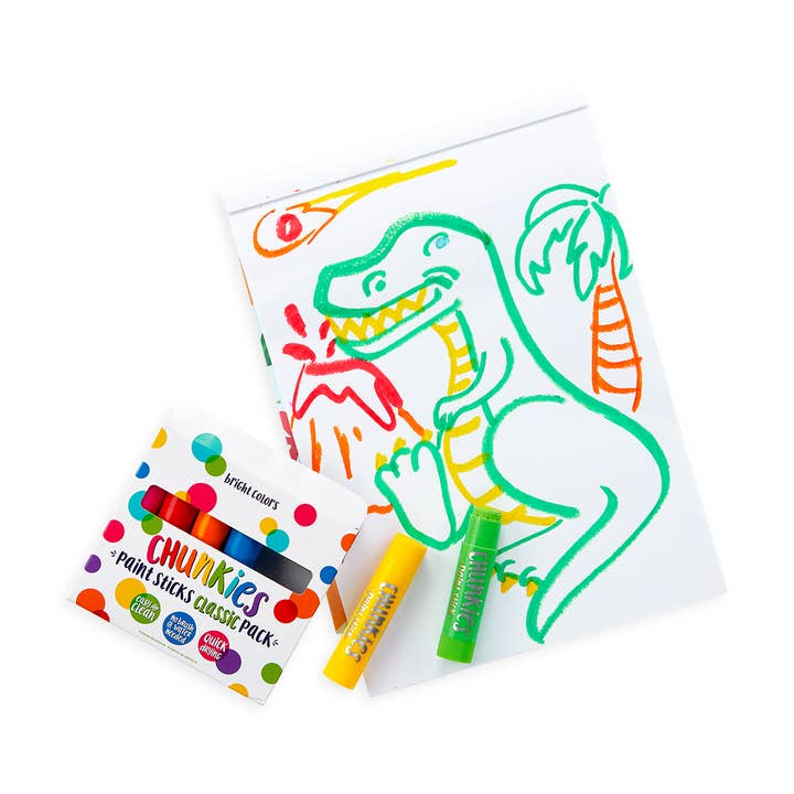 Chunkies Paint Sticks - Classic can create colorful art without any mess