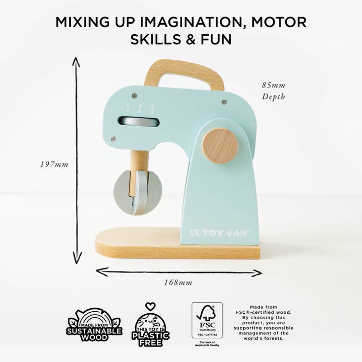 Bakers Mixer Set & Accessories full of fun and ready to play