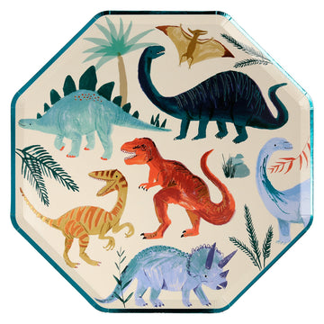 Dinosaur Kingdom Dinner Plates (x 8)