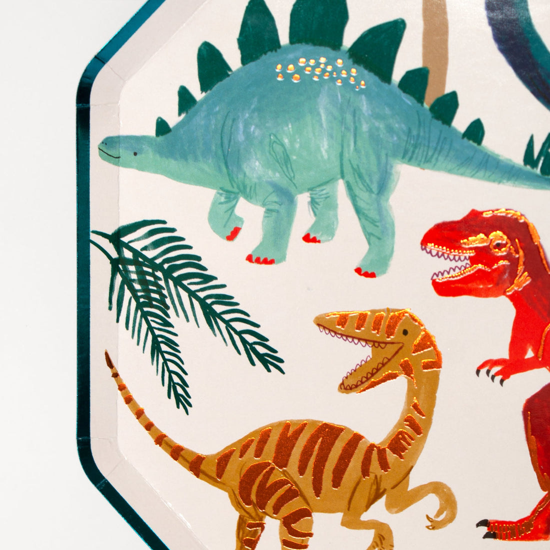 Dinosaur Kingdom Dinner Plates (x 8)