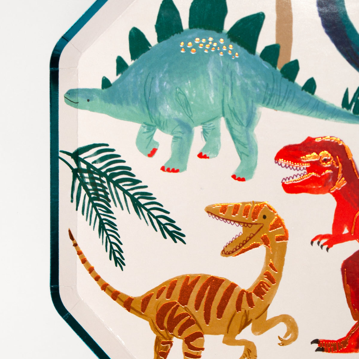 Dinosaur Kingdom Dinner Plates (x 8)
