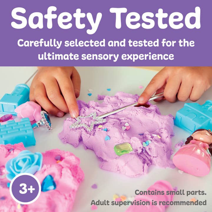 Sensory Pack Princess On the Go Play Set for Kids with princesses, castles and magic wands