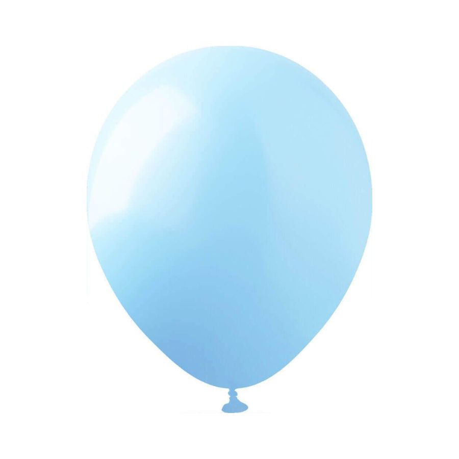 Pastel Blue, 12-inch Latex Balloons, 100 CT
